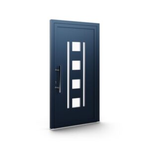Porte d’entrée aluminium – Panneaux AluLine – 016