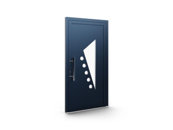 Porte d’entrée aluminium – Panneaux AluLine – 017