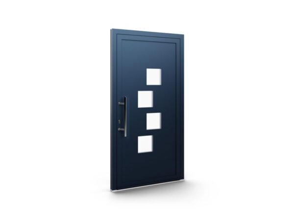 Porte d’entrée aluminium – Panneaux AluLine – 018