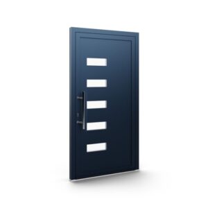 Porte d’entrée aluminium – Panneaux AluLine – 020