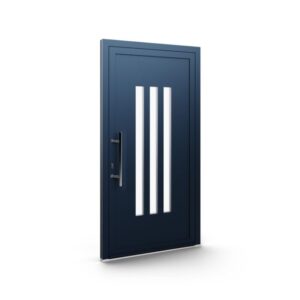Porte d’entrée aluminium – Panneaux AluLine – 024