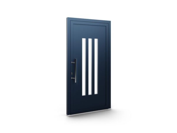 Porte d’entrée aluminium – Panneaux AluLine – 024