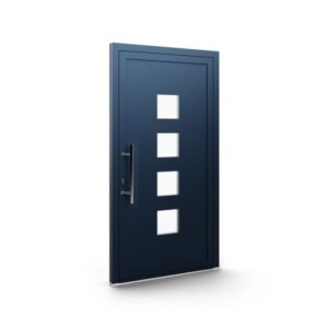 Porte d’entrée aluminium – Panneaux AluLine – 025