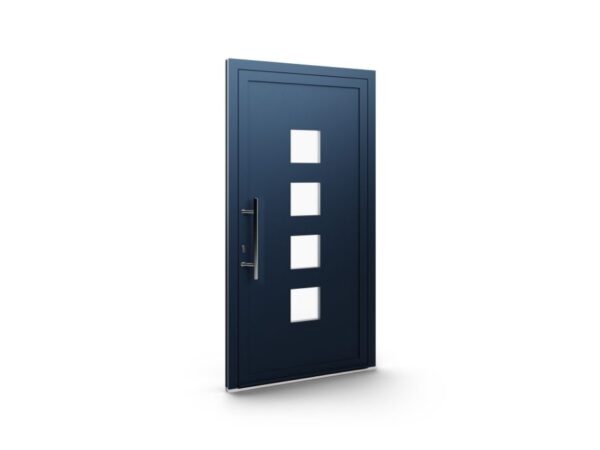Porte d’entrée aluminium – Panneaux AluLine – 025