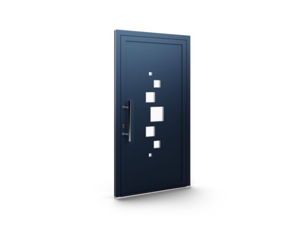 Porte d’entrée aluminium – Panneaux AluLine – 031