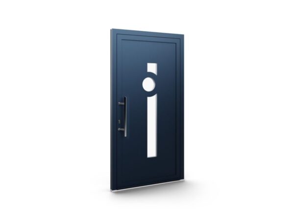 Porte d’entrée aluminium – Panneaux AluLine – 033
