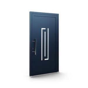 Porte d’entrée aluminium – Panneaux AluLine – 034