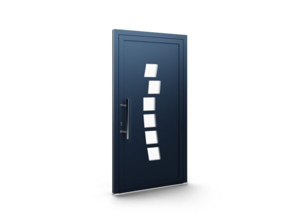 Porte d’entrée aluminium – Panneaux AluLine – 036