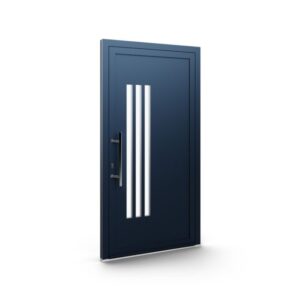Porte d’entrée aluminium – Panneaux AluLine – 039