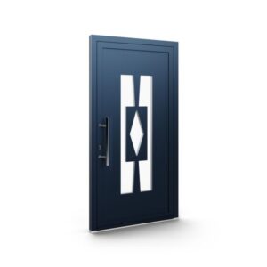 Porte d’entrée aluminium – Panneaux AluLine – 04