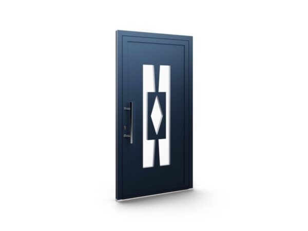 Porte d’entrée aluminium – Panneaux AluLine – 04