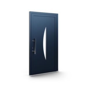 Porte d’entrée aluminium – Panneaux AluLine – 040