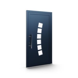 Porte d’entrée aluminium – Panneaux AluLine – 041