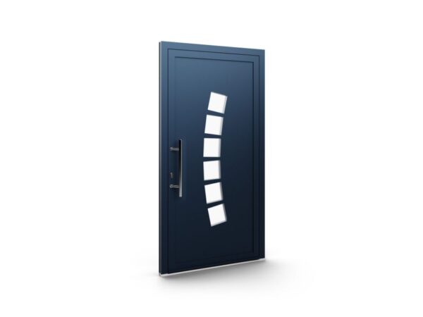 Porte d’entrée aluminium – Panneaux AluLine – 041
