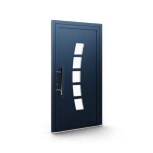 Porte d’entrée aluminium – Panneaux AluLine – 042