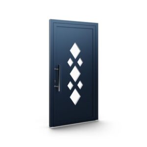 Porte d’entrée aluminium – Panneaux AluLine – 044