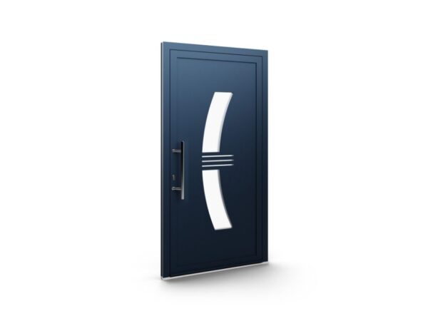 Porte d’entrée aluminium – Panneaux AluLine – 047