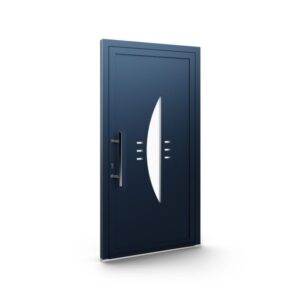 Porte d’entrée aluminium – Panneaux AluLine – 048