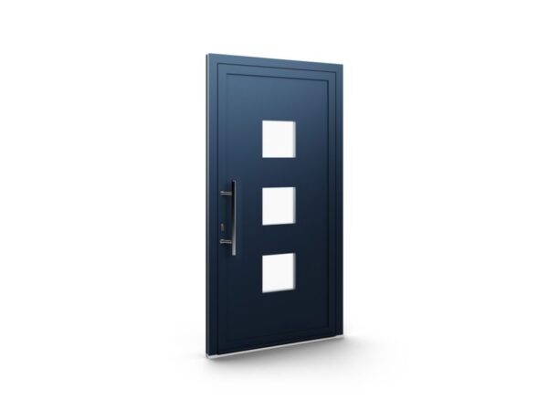 Porte d’entrée aluminium – Panneaux AluLine – 051