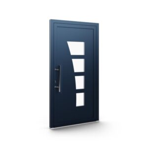 Porte d’entrée aluminium – Panneaux AluLine – 052