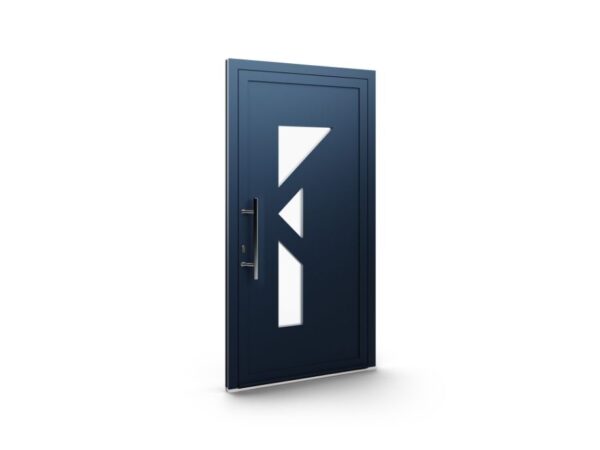 Porte d’entrée aluminium – Panneaux AluLine – 053