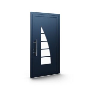 Porte d’entrée aluminium – Panneaux AluLine – 055