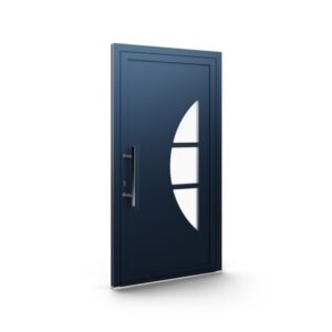 Porte d’entrée aluminium – Panneaux AluLine – 056