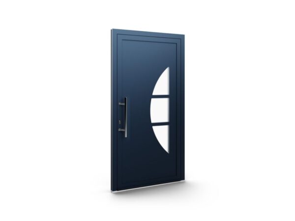 Porte d’entrée aluminium – Panneaux AluLine – 056