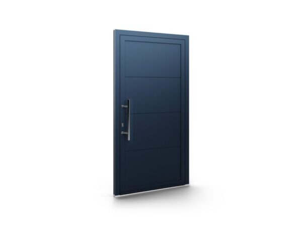Porte d’entrée aluminium – Panneaux AluLine – 057