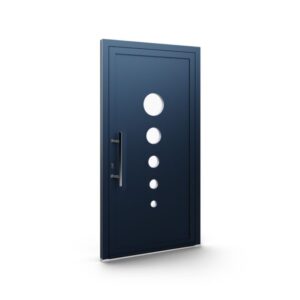 Porte d’entrée aluminium – Panneaux AluLine – 078
