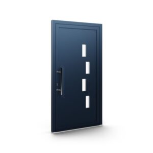Porte d’entrée aluminium – Panneaux AluLine – 079