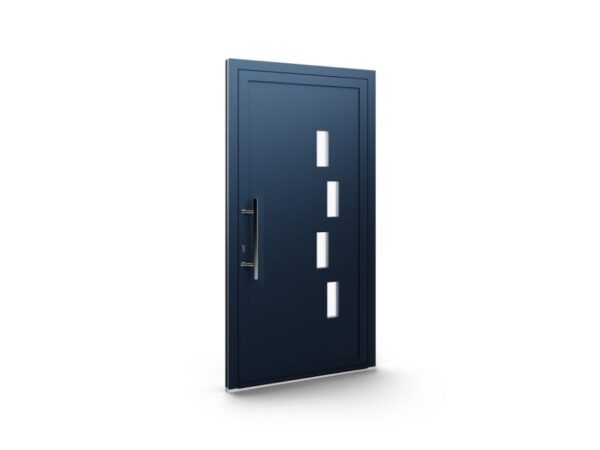 Porte d’entrée aluminium – Panneaux AluLine – 079