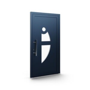 Porte d’entrée aluminium – Panneaux AluLine – 08