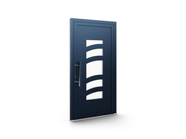 Porte d’entrée aluminium – Panneaux AluLine – 083