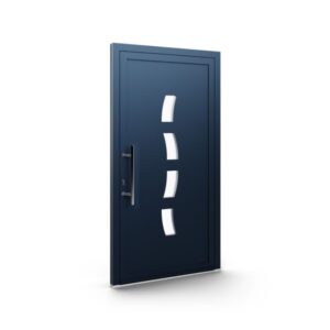 Porte d’entrée aluminium – Panneaux AluLine – 085