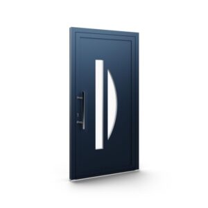 Porte d’entrée aluminium – Panneaux AluLine – 086
