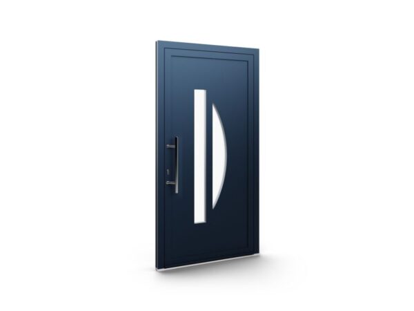 Porte d’entrée aluminium – Panneaux AluLine – 086