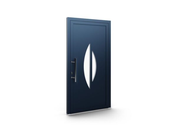 Porte d’entrée aluminium – Panneaux AluLine – 087