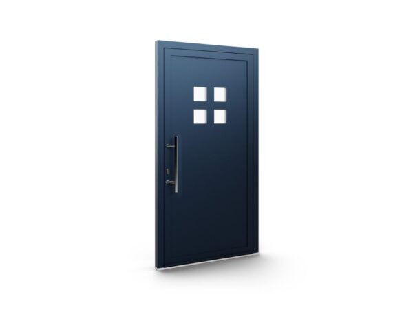 Porte d’entrée aluminium – Panneaux AluLine – 090
