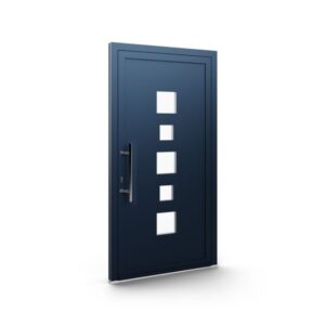 Porte d’entrée aluminium – Panneaux AluLine – 095