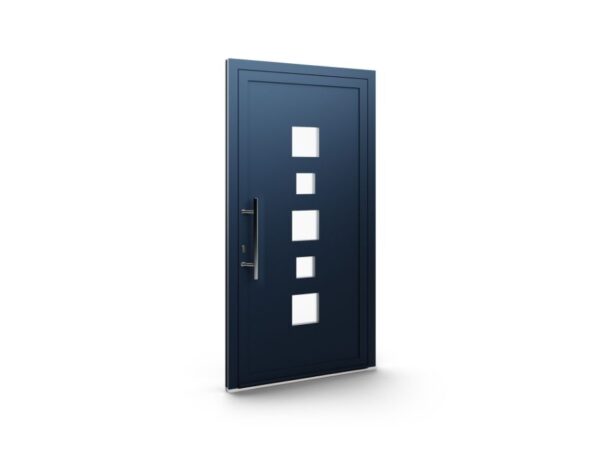 Porte d’entrée aluminium – Panneaux AluLine – 095