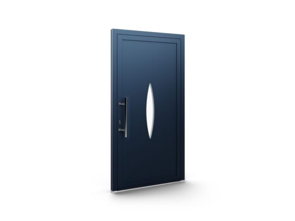Porte d’entrée aluminium – Panneaux AluLine – 098
