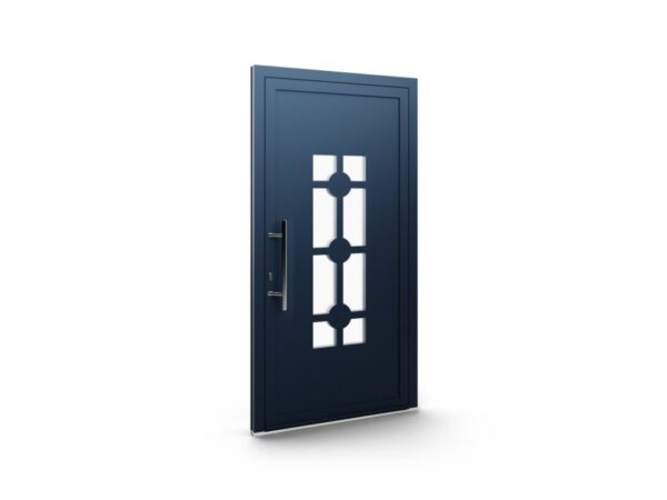 Porte d’entrée aluminium – Panneaux AluLine – 102