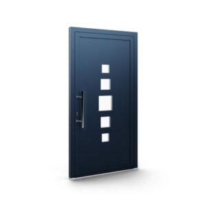 Porte d’entrée aluminium – Panneaux AluLine – 106