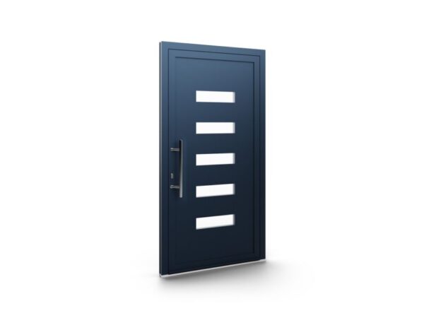 Porte d’entrée aluminium – Panneaux AluLine – 113