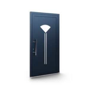 Porte d’entrée aluminium – Panneaux AluLine – 116