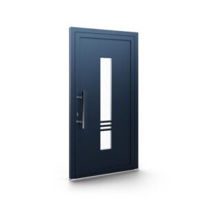 Porte d’entrée aluminium – Panneaux AluLine – 117