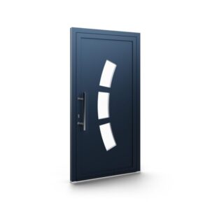 Porte d’entrée aluminium – Panneaux AluLine – 119