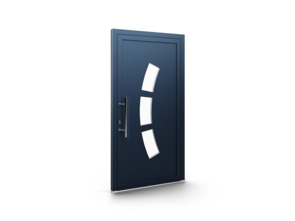 Porte d’entrée aluminium – Panneaux AluLine – 119