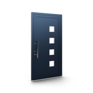 Porte d’entrée aluminium – Panneaux AluLine – 122